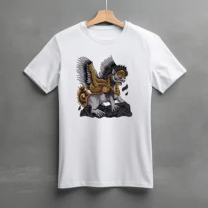 Balinese winged artwork t-shirt