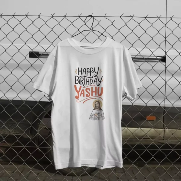 Happy Birthday Yashu Tshirt - Image 3