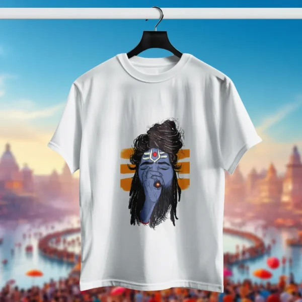 Shiva Aghori T-Shirt - Mahakumbh Tshirts 2025