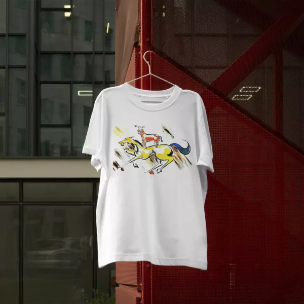 Majnu Bhai Painting Tshirt - Image 2