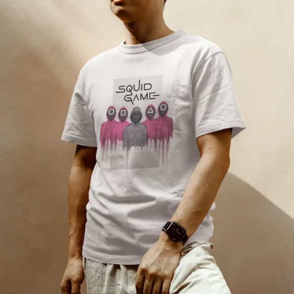 Squid Game Front Man T-Shirt – Embrace the Mystery - Image 2